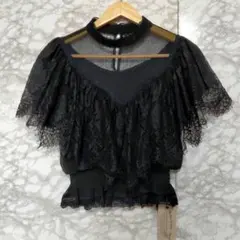 COMME des GARCONS レース切替カットソー 染色加工 AD2009 - メルカリ