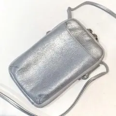 상태좋음 BEAUTY＆YOUTH レザー ジップスリム ウォレットショルダー