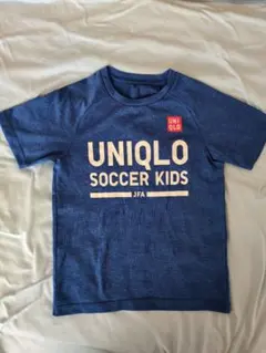 UNIQLO SOCCER KIDS JFA Tシャツ ブルーのサムネイル