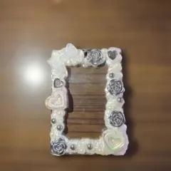 ホイップデコトレカケース ハートとバラのデザイン