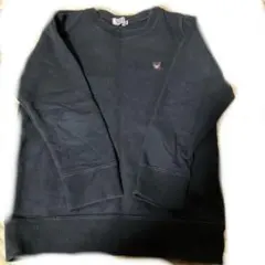 DOUBLE. ブラック トレーナー 120cm