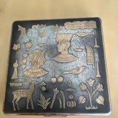 コンパクト 古代エジプト柄 레트로