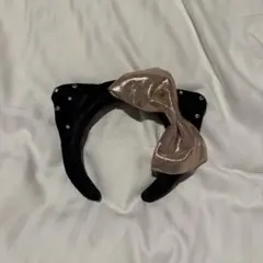 ユニバ キティーちゃん 黒カチューシャ