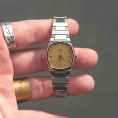 90s Vintage Seiko サントス タンク コンビ 1992年製 90s Vintage Seiko サントス タンク コンビ 1992年製 - メルカリ