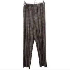 PLEATS PLEASE パンツ　チェック柄　プリーツのサムネイル