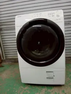 SHARPドラム式電気洗濯乾燥 ES-S7H-WR(2023年製)