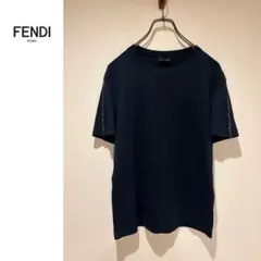 イタリア製 FENDI レザー ショルダーライン カットソー / フェンディのサムネイル