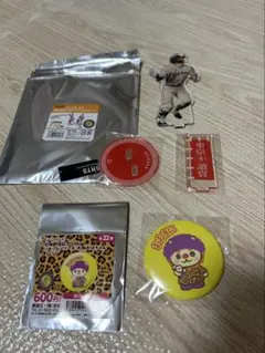 【未開封】読売ジャイアンツ 大阪 アクスタ 缶バッジ 大城卓三 オオシーサー