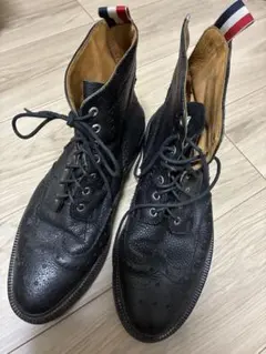 THOM BROWNE バックジップ ウィングチップブーツ US8 トムブラウンのサムネイル