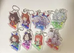 ウマ娘 ダイソー アクリルキーホルダー 11個セット