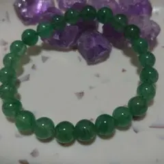 最終価格！天然石グリーンアベンチュリンブレスレット