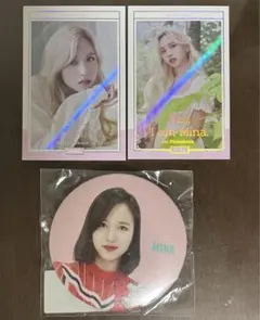 Twice 写真集　I am Mina ミナ　トレカ　缶バッジ　CandyPop