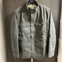 DoCLASSE モスグリーン ハーフジャケット 中綿入り