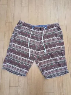 Free Gate ネイティブ柄 ショートパンツ ハーフパンツ　Lサイズのサムネイル