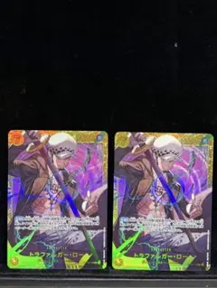 ワンピースカード SEC シークレット　トラファルガー・ロー ２枚セット