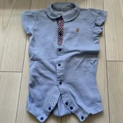 familiar 襟付きロンパース 80