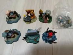 バンダイ ゲゲゲのしげる 妖怪絵巻 フィギュア 7点セット 水木しげる