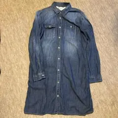 earth music&ecology デニムシャツワンピース