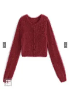 シャギーニットカーディガン[dr681]