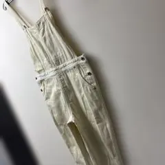 最終価格❣️ニコアンド❣️レディース❣️スリム❣️オーバーオール❣️薄黄色❣️