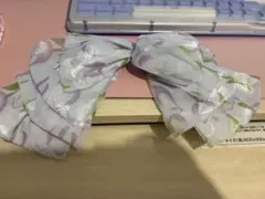 花柄リボンヘアアクセサリー