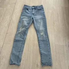 UNIQLO ウルトラストレッチスキニーハイライズジーンズ　ブルー　24