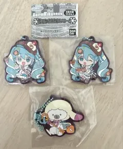 初音ミク 雪ミク2026あそーと B賞 ラバーマスコット 3種 SNOWMIKU