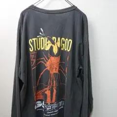 BRAIN DEAD ブレインデッド バックプリント ロングTシャツ L