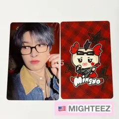 ATEEZ ミンギ US限定 MIGHTEEZ ラントレ トレカ