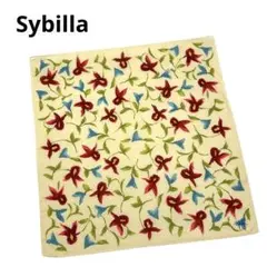Sybilla（シビラ）大判ハンカチ　花柄プリント　レディース　ファッション小物のサムネイル