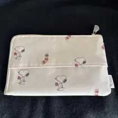 ジェラートピケ x スヌーピー マスクポーチ