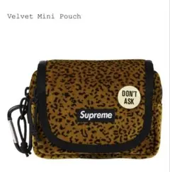 Supreme Velvet Mini Pouch (Red Leopard) - メルカリ