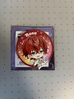 眠*奴様 すとふぇす缶バッジ ロゼ デフォ