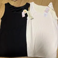 HK WORKS LONDON ホワイトタンクトップ