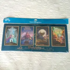 ディズニー　ファンタジースプリングス　ポストカード　ラプンツェル　アナと雪の女王