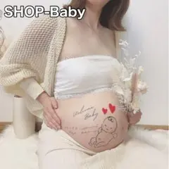 最短翌日お届け　マタニティシール　マタニティフォトシール　マタニティフォト　da
