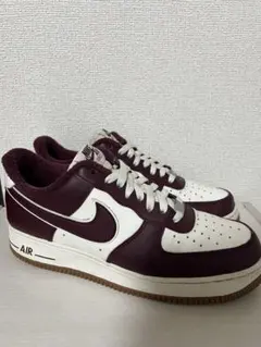 Nike Air Force 1 バーガンディ/ホワイト