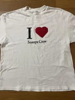 SNAP CLUB I LOVE Snaupa Crew Tシャツのサムネイル