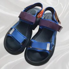 【美品】【MANA】（マナ） カラーベルクロ　スポーツサンダル シャークソールのサムネイル
