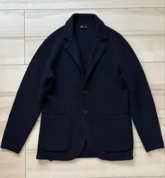 ICHORAI イコライ ネイビー ニットジャケット サイズL