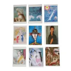 ① 海外画家 絵画 ポストカード ハガキ 9枚セット/ベルナール・ビュフェ 他