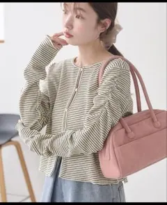 未使用　kastane サーマルパフカーディガン