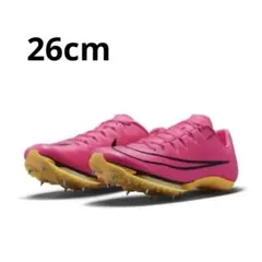 Nike AIR Zoom MAX Flyピンクスパイクシューズ