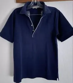 UNITED ARROWS ユナイテッドアローズ 半袖ポロシャツ ネイビー(M)のサムネイル