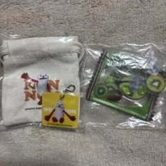 ノンノン チャーム付きミニ巾着 ゾンゾン シャカシャカキャンディチャーム セット