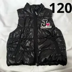 SISTER JENNI 黒 ダウンベスト 120