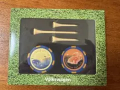 Volkswagen ゴルフマーカーセット ティー付き