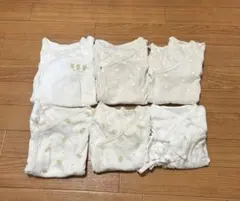 コンビ肌着6枚セット くま柄 星柄 たまひよ　まとめ売り