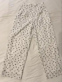 searoomlynn フラワータックパンツ