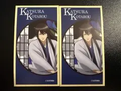 銀魂　桂小太郎　ステッカーシール　2枚セット